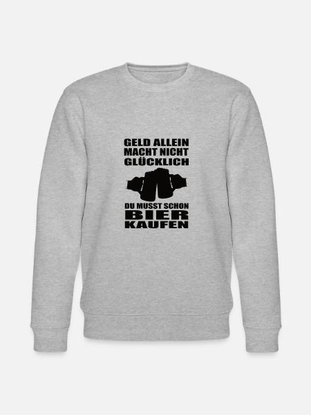 Bier - Stanley/Stella Unisex Bio-Sweatshirt CHANGER - Grau meliert