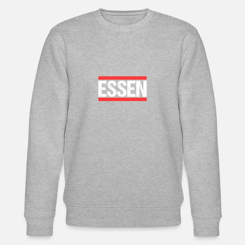 Essenerin Essener Essen - Stanley/Stella Unisex Bio-Sweatshirt CHANGER  - Grau meliert