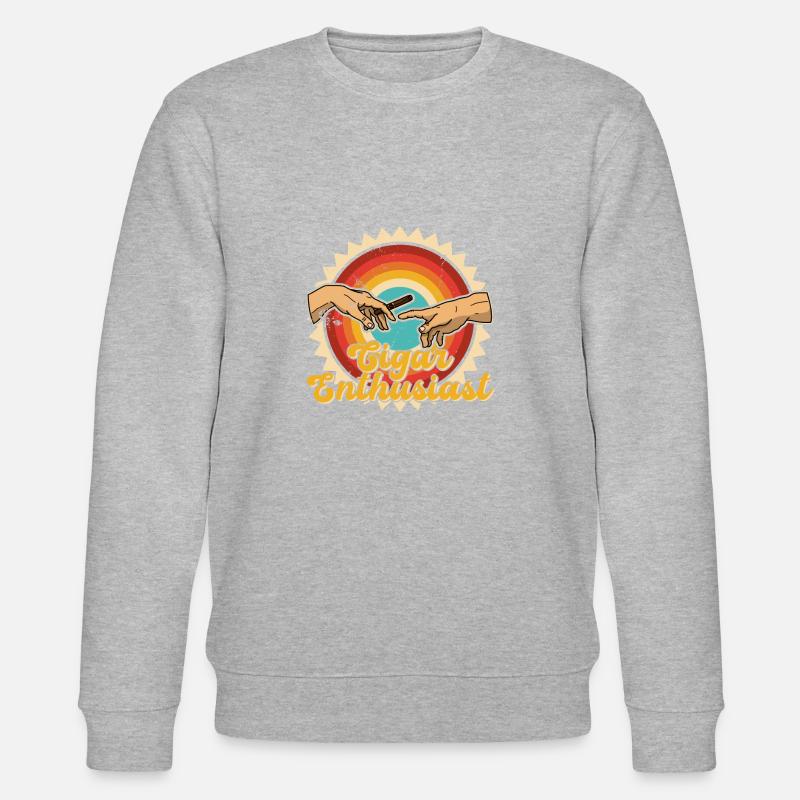 Fumer Cigare Cigare Tabac Fumer - Sweat bio CHANGER Stanley/Stella Unisexe - gris chiné