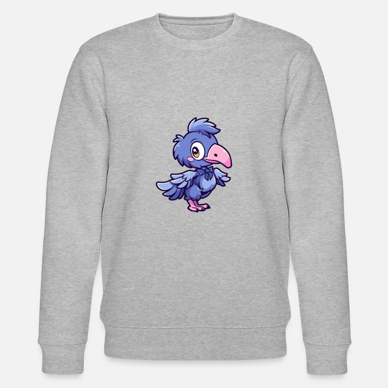 Danseur de bec-de-chaussure - Sweat bio CHANGER Stanley/Stella Unisexe - gris chiné