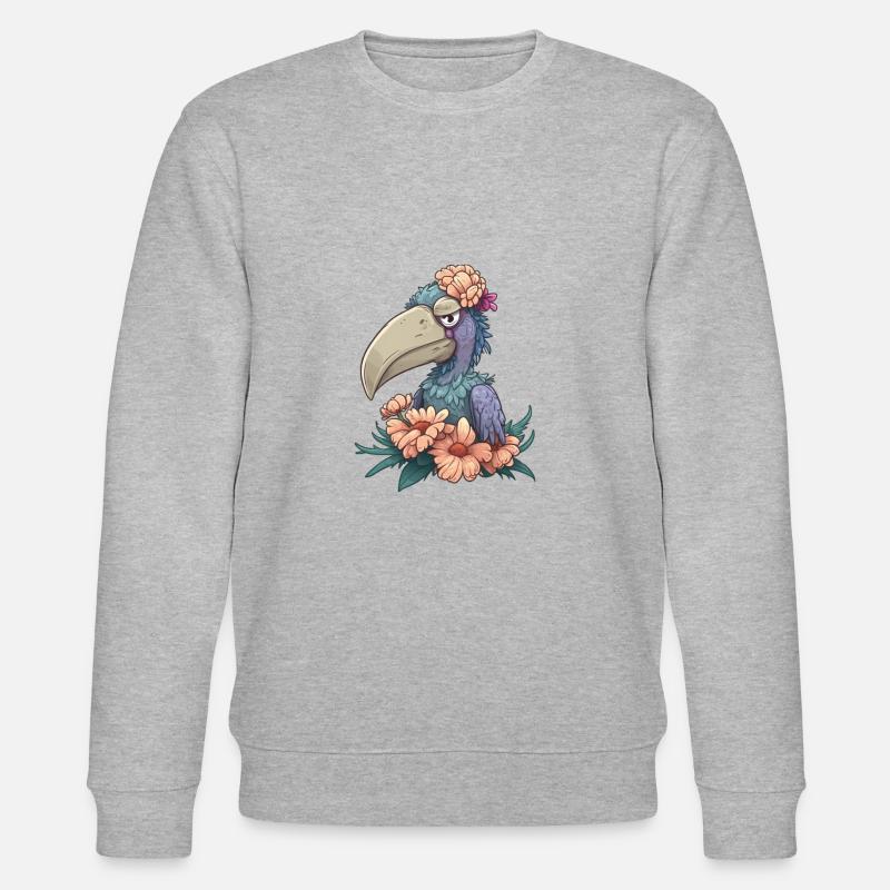 Schuhschnabel - Stanley/Stella Unisex Bio-Sweatshirt CHANGER  - Grau meliert