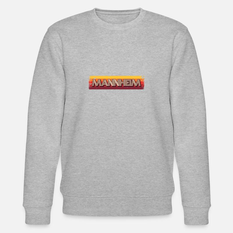 Mannheimerin Mannheimer Mannheim - Stanley/Stella Unisex Bio-Sweatshirt CHANGER  - Grau meliert
