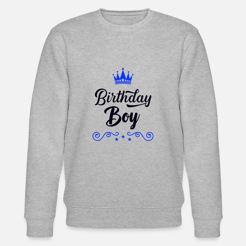 Garçon d’anniversaire - Sweat bio CHANGER Stanley/Stella Unisexe - gris chiné