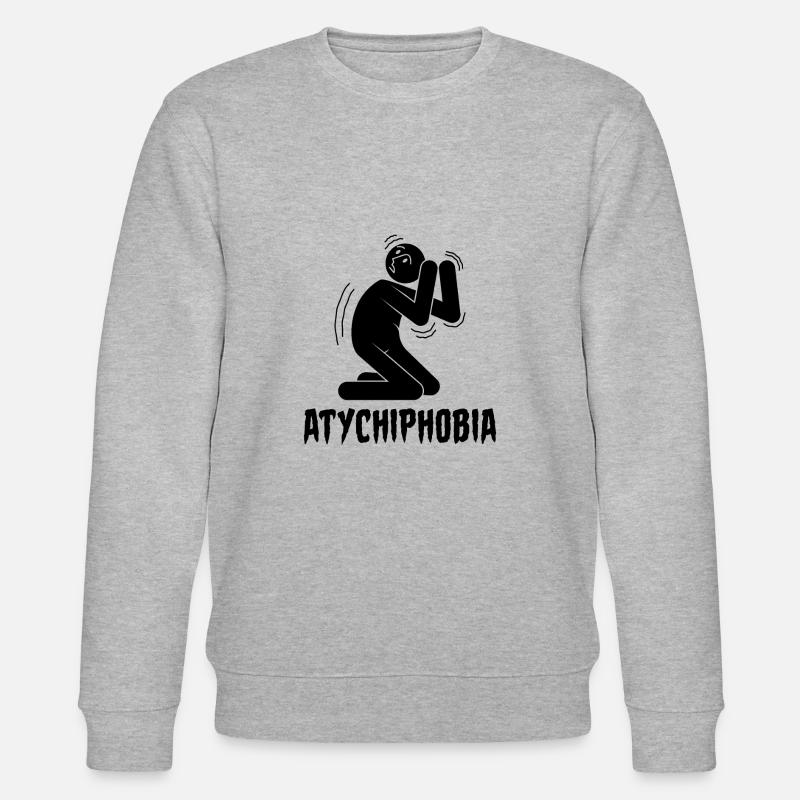 Atychiphobie Atychiphobie Conscience - Sweat bio CHANGER Stanley/Stella Unisexe - gris chiné