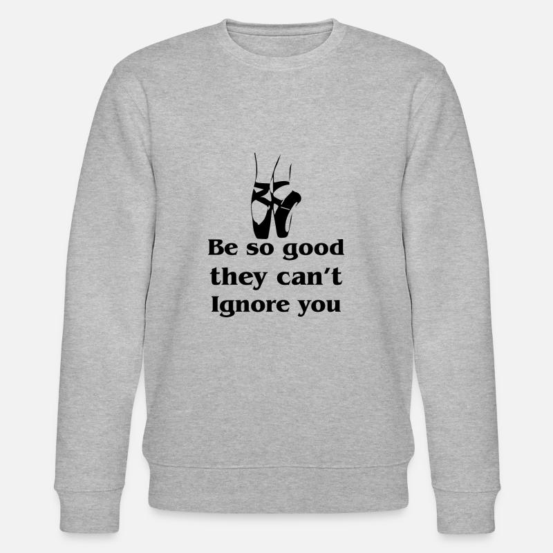 Dancing Dance Music - Stanley/Stella Unisex Bio-Sweatshirt CHANGER  - Grau meliert