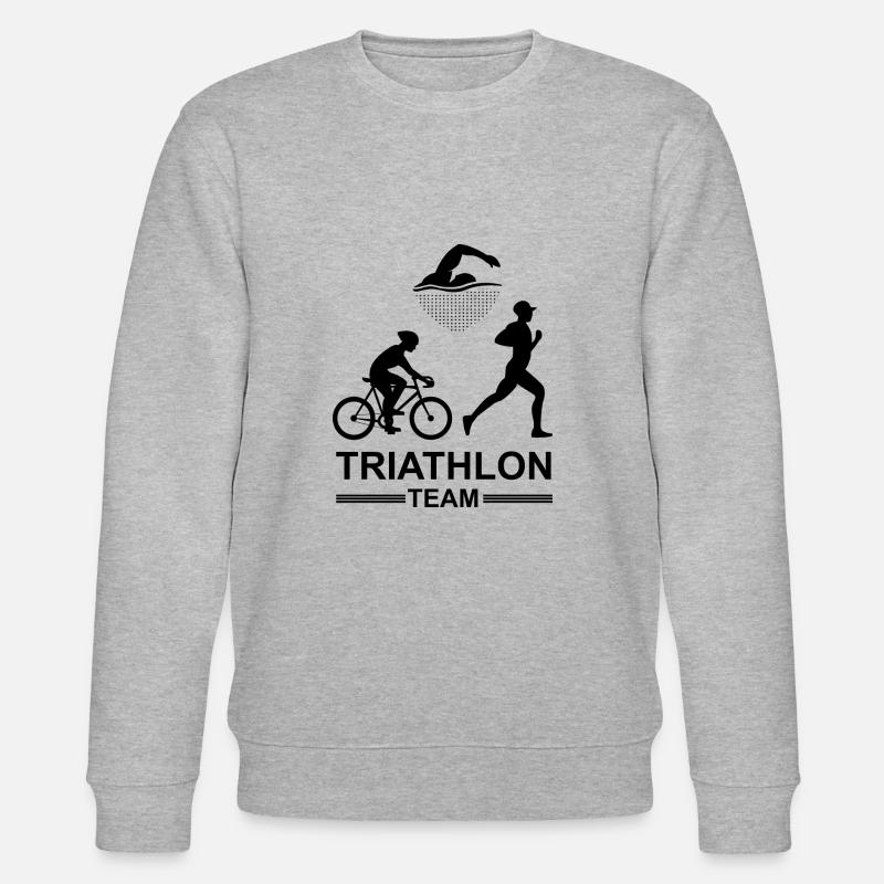 Crypto Bitcoin Trading - Stanley/Stella Unisex Bio-Sweatshirt CHANGER  - Grau meliert