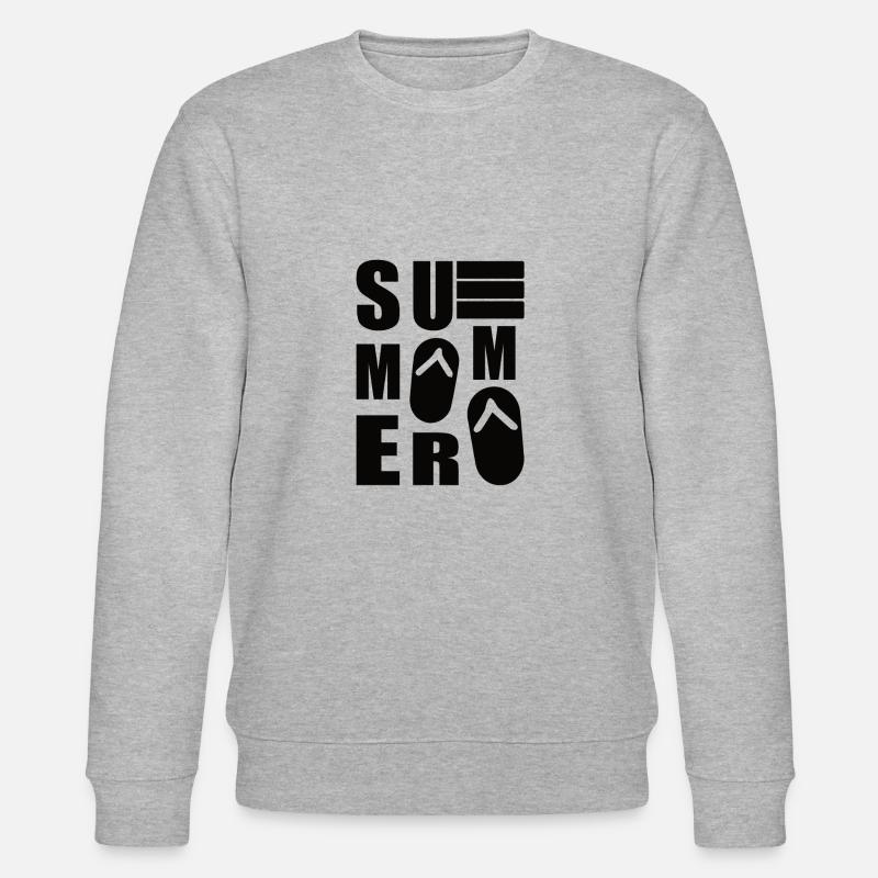 Sommer - Stanley/Stella Unisex Bio-Sweatshirt CHANGER  - Grau meliert