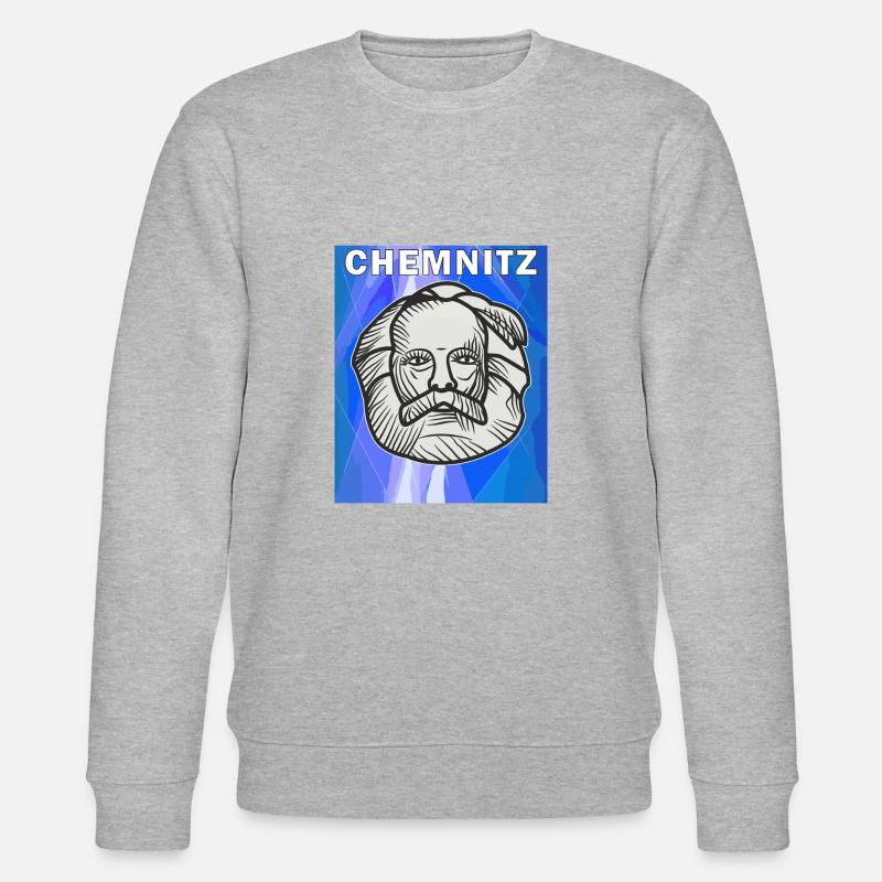 CHEMNITZ - Stanley/Stella Unisex Bio-Sweatshirt CHANGER  - Grau meliert