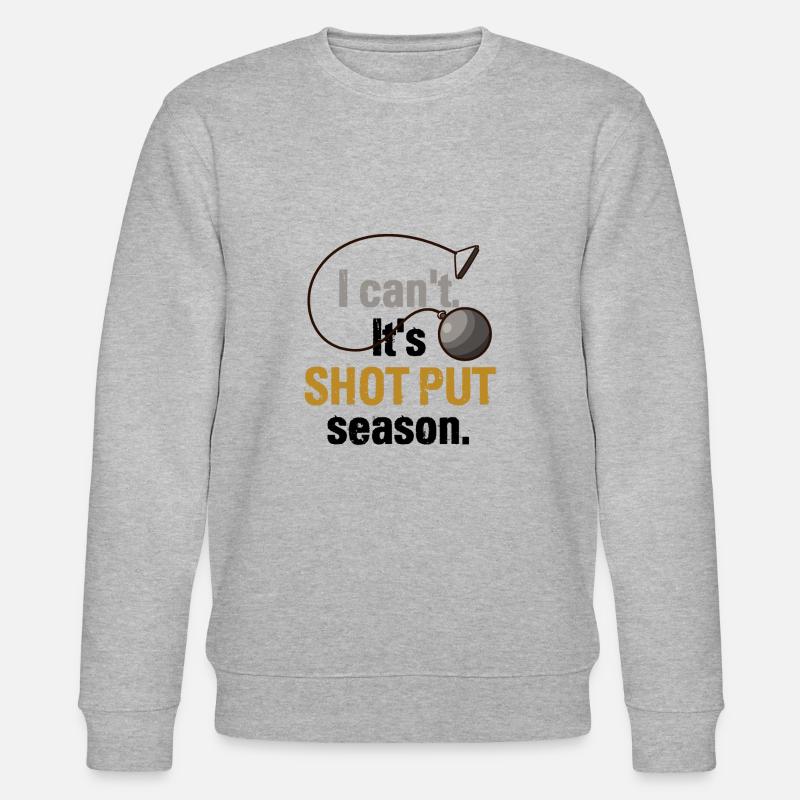 Leichtathletik Leichtathletik Wurf Athlet - Stanley/Stella Unisex Bio-Sweatshirt CHANGER  - Grau meliert