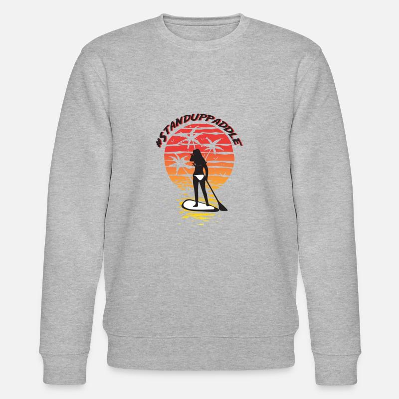 SUP - Stanley/Stella Unisex Bio-Sweatshirt CHANGER  - Grau meliert