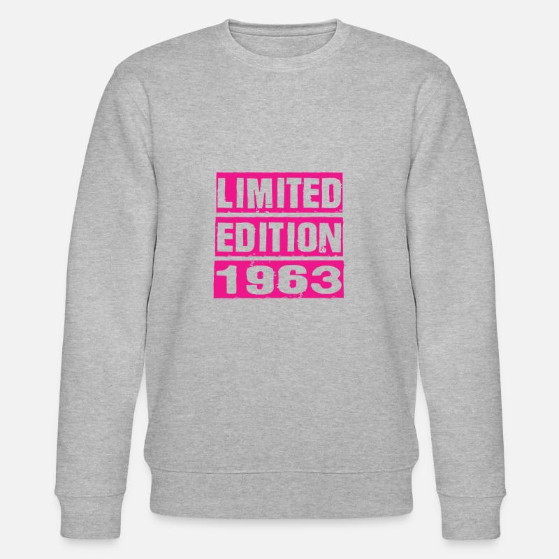 Édition limitée 1963 - Sweat bio CHANGER Stanley/Stella Unisexe - gris chiné