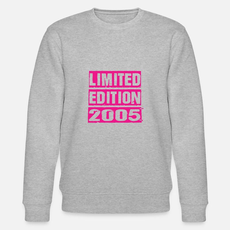 Édition limitée 2005 - Sweat bio CHANGER Stanley/Stella Unisexe - gris chiné