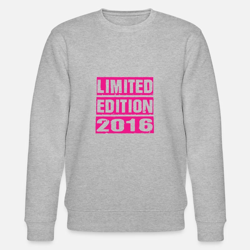 Limited Edition 2016 - Stanley/Stella Unisex Bio-Sweatshirt CHANGER  - Grau meliert