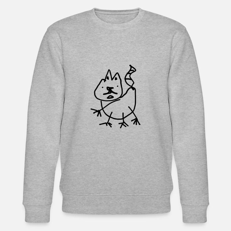 Chat - Sweat bio CHANGER Stanley/Stella Unisexe - gris chiné