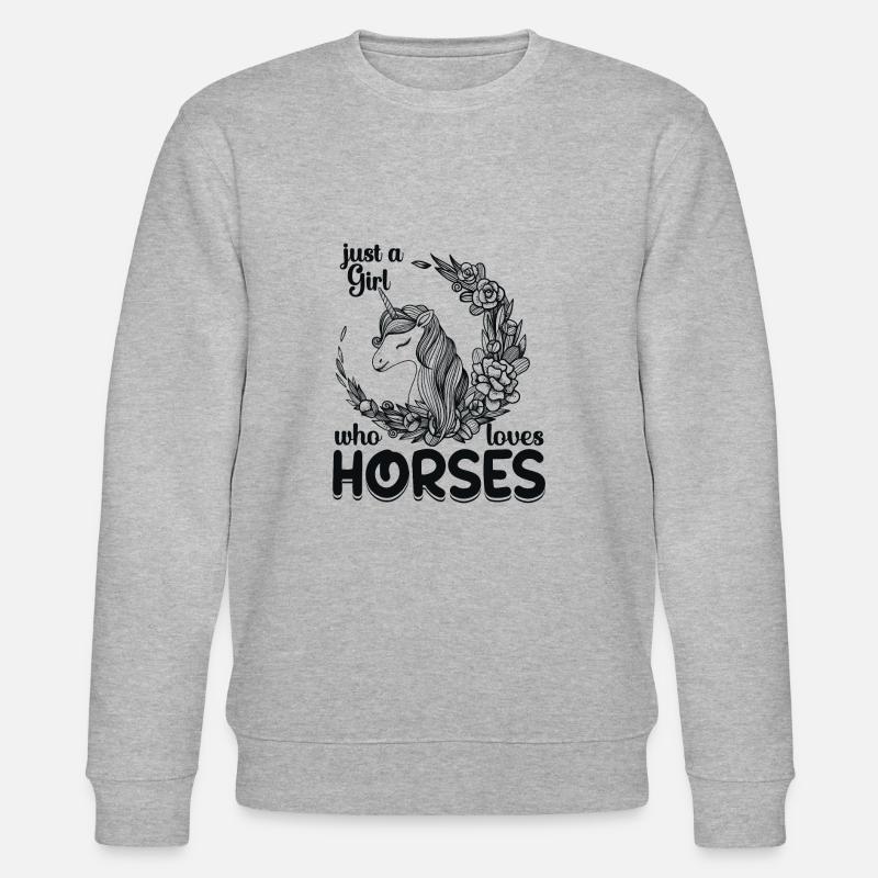 Cavalier d’équitation - Sweat bio CHANGER Stanley/Stella Unisexe - gris chiné