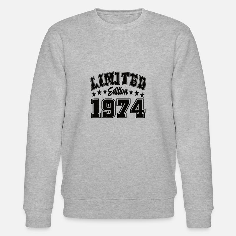 Édition limitée 1974 - Sweat bio CHANGER Stanley/Stella Unisexe - gris chiné