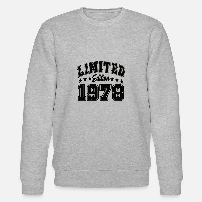 Édition limitée 1978 - Sweat bio CHANGER Stanley/Stella Unisexe - gris chiné