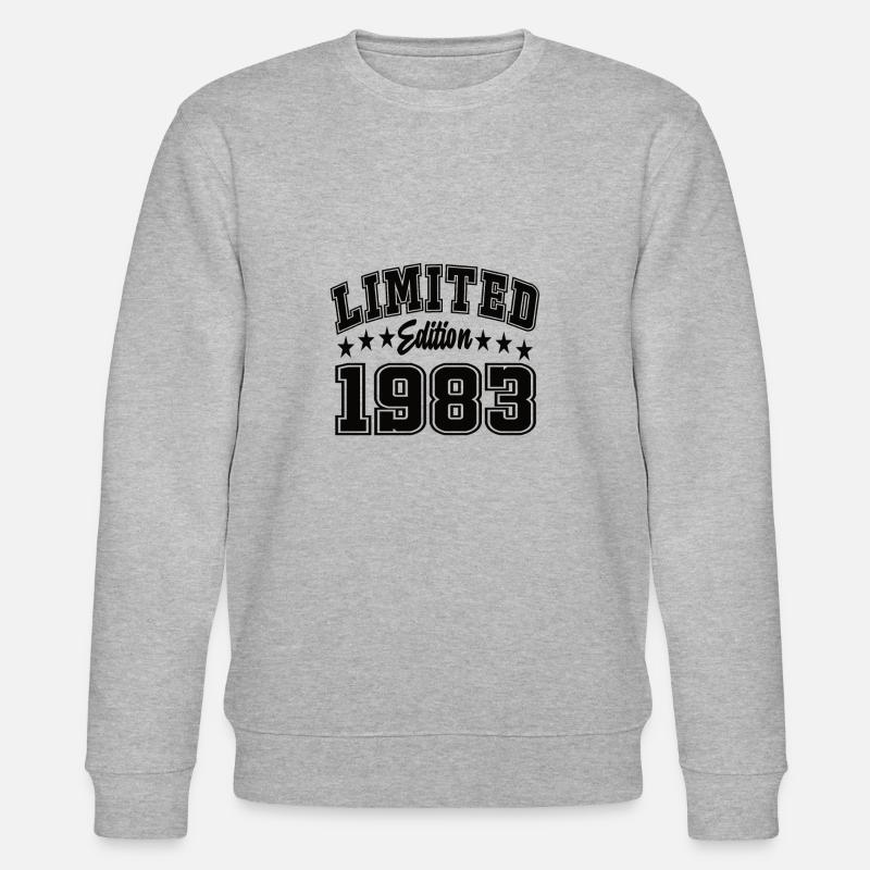 Limited Edition 1983 - Stanley/Stella Unisex Bio-Sweatshirt CHANGER - Grau meliert