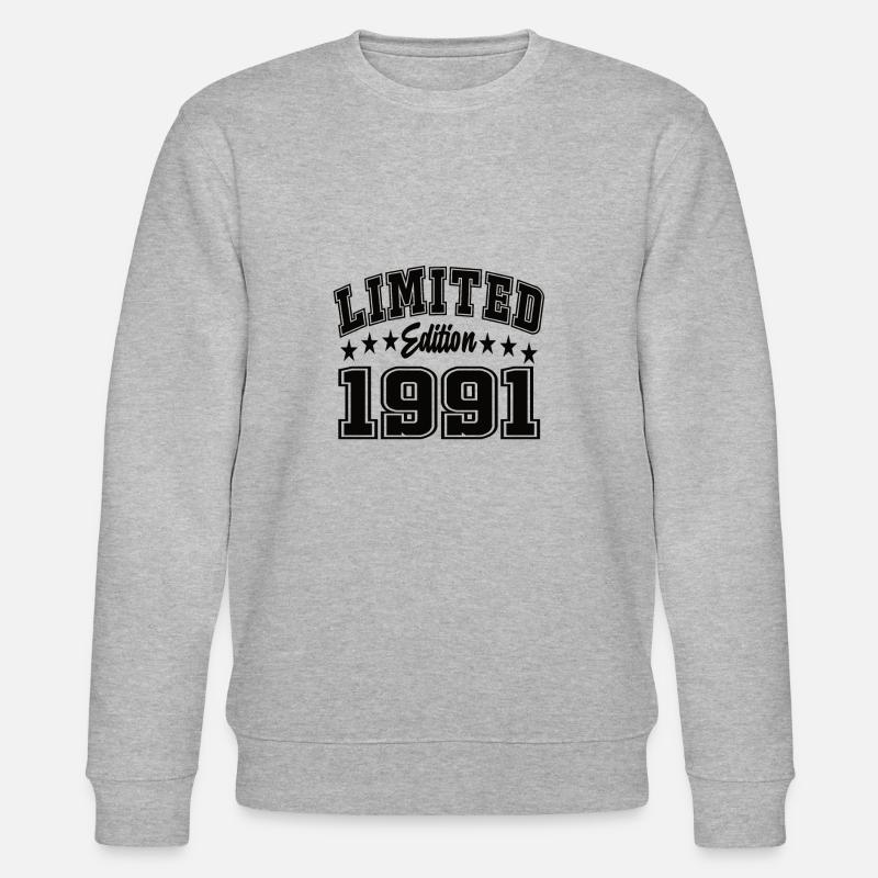 Édition limitée 1991 - Sweat bio CHANGER Stanley/Stella Unisexe - gris chiné