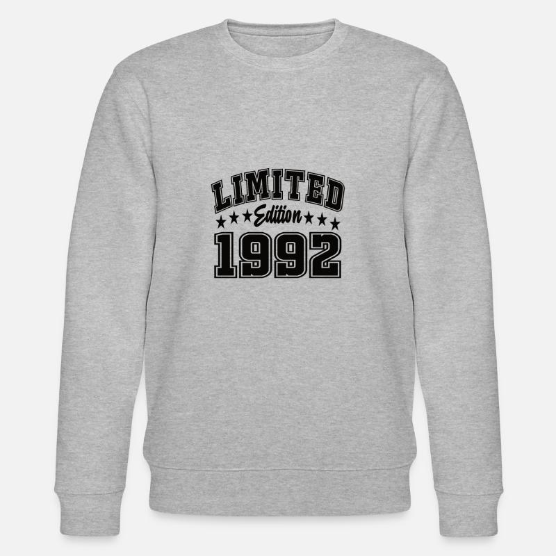 Édition limitée 1992 - Sweat bio CHANGER Stanley/Stella Unisexe - gris chiné