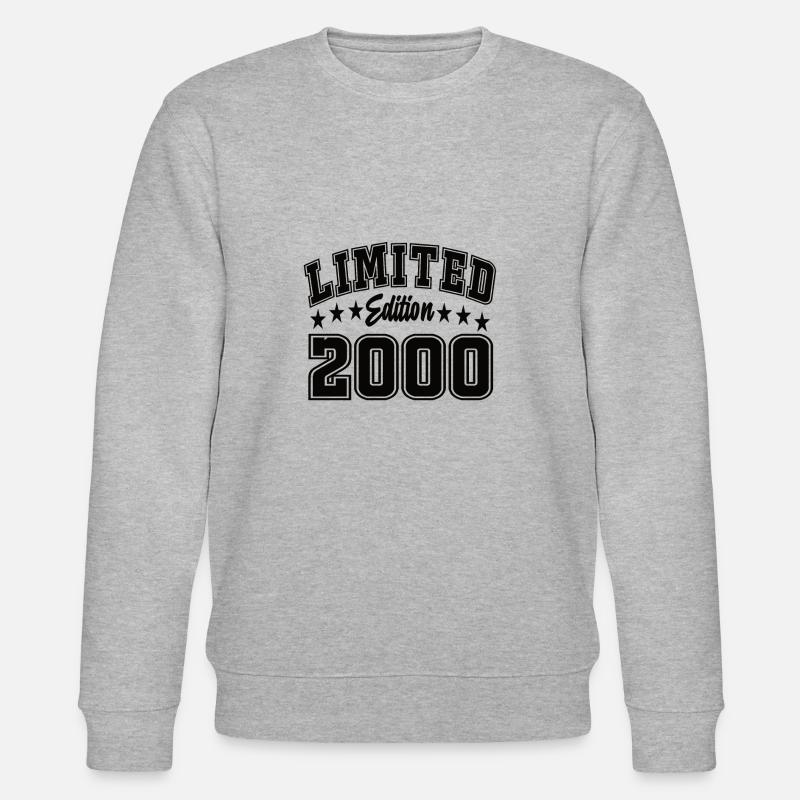 Limited Edition 2000 - Stanley/Stella Unisex Bio-Sweatshirt CHANGER - Grau meliert