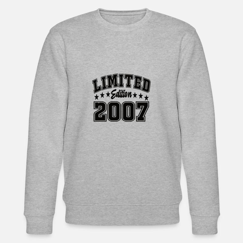 Édition limitée 2007 - Sweat bio CHANGER Stanley/Stella Unisexe - gris chiné