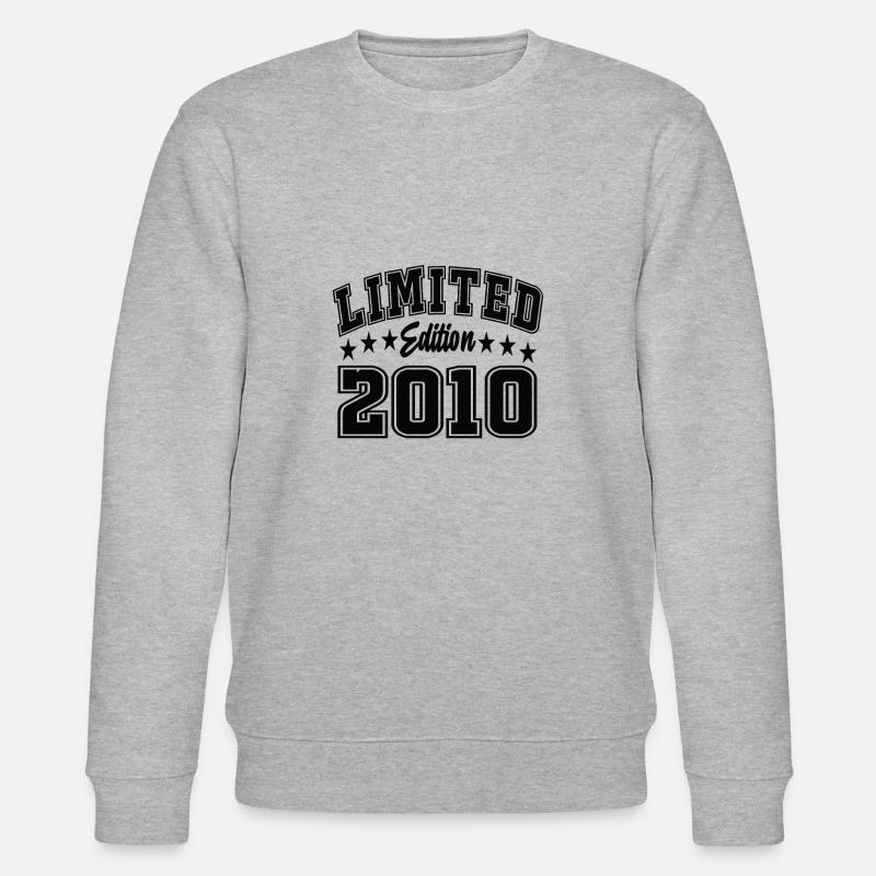 Limited Edition 2010 - Stanley/Stella Unisex Bio-Sweatshirt CHANGER  - Grau meliert