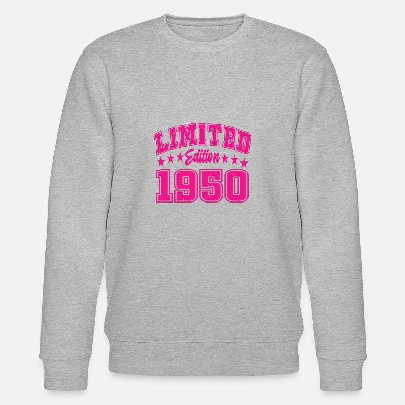 Édition limitée 1950 - Sweat bio CHANGER Stanley/Stella Unisexe - gris chiné