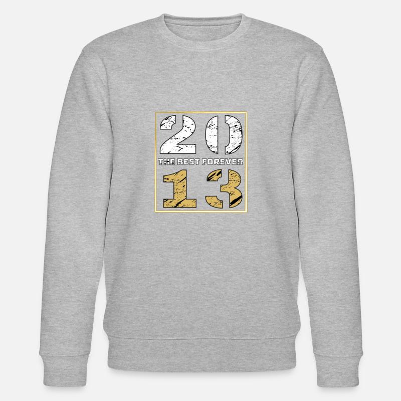 THE BEST FOREVER 2013 - Stanley/Stella Unisex Bio-Sweatshirt CHANGER - Grau meliert