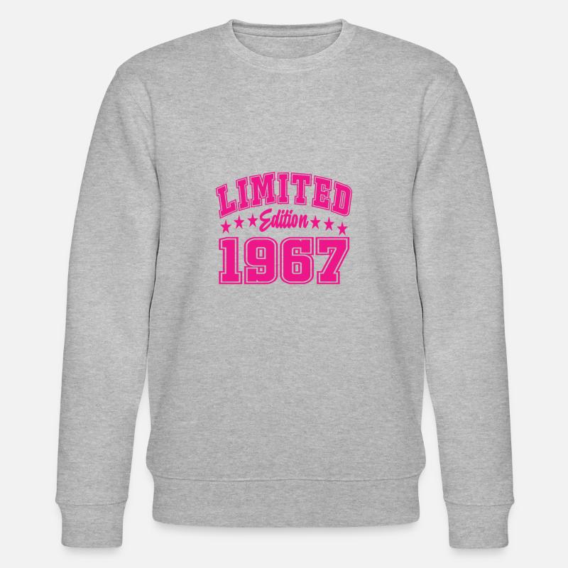 Limited Edition 1967 - Stanley/Stella Unisex Bio-Sweatshirt CHANGER - Grau meliert
