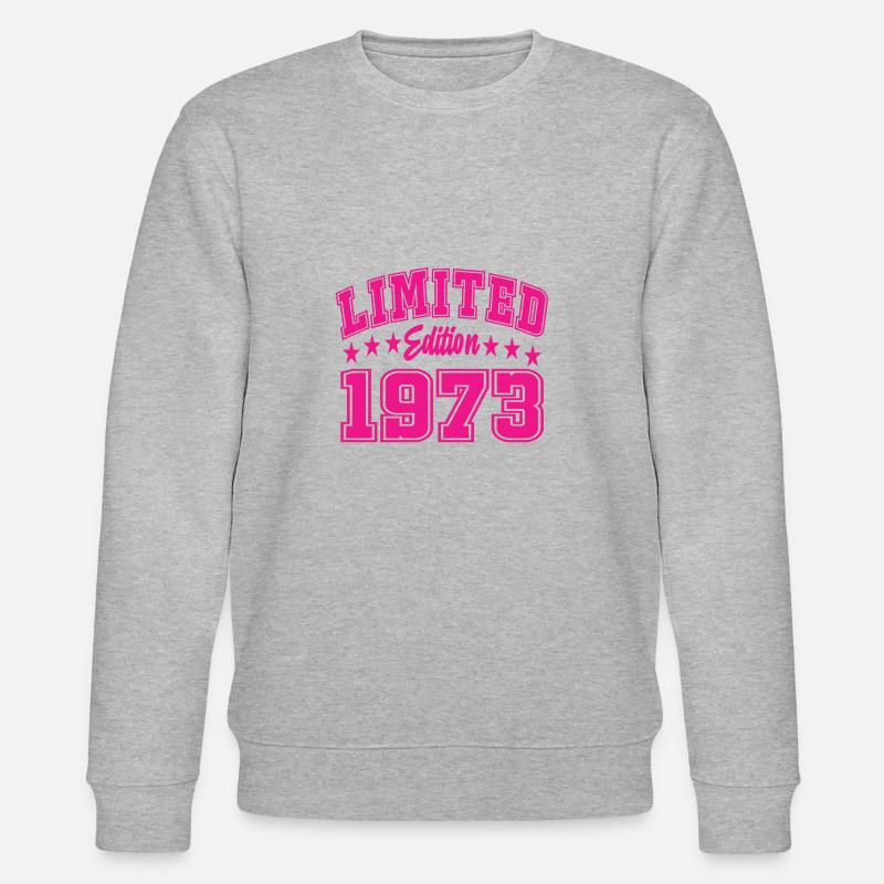 Limited Edition 1973 - Stanley/Stella Unisex Bio-Sweatshirt CHANGER  - Grau meliert