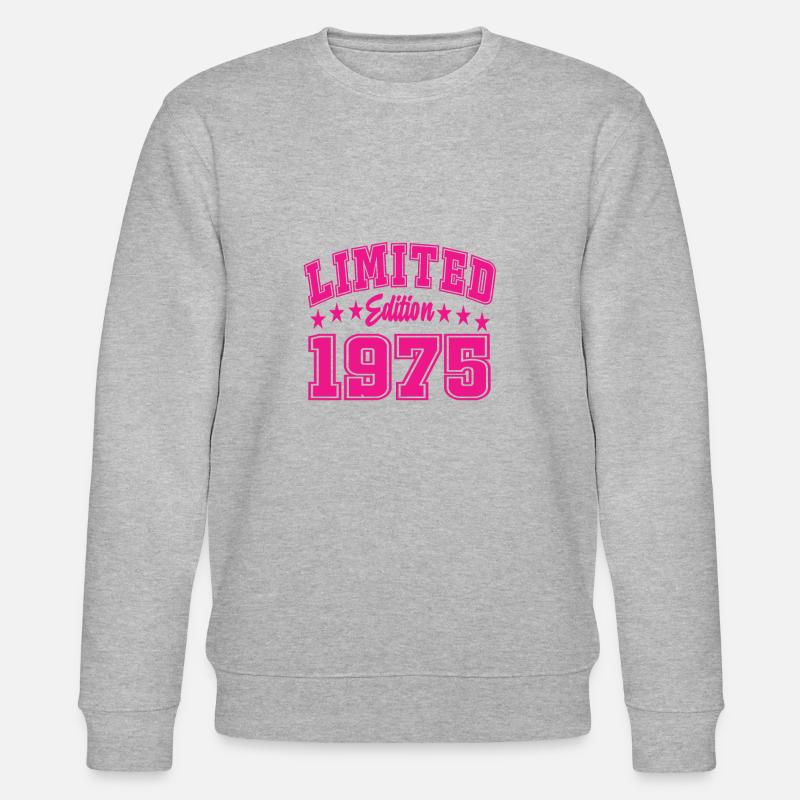 Édition limitée 1975 - Sweat bio CHANGER Stanley/Stella Unisexe - gris chiné