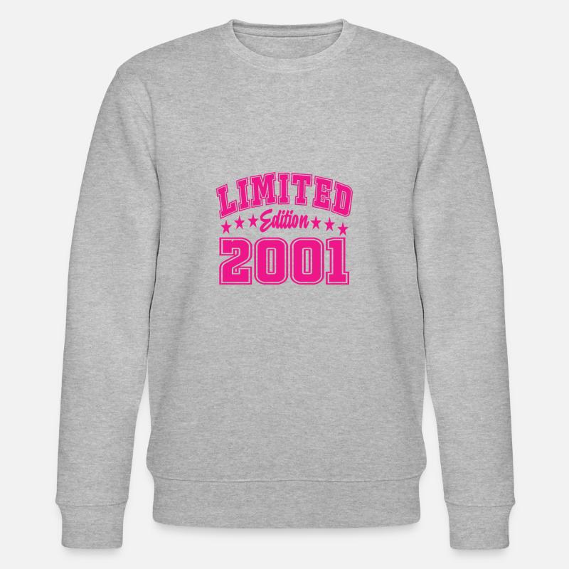 Édition limitée 2001 - Sweat bio CHANGER Stanley/Stella Unisexe - gris chiné