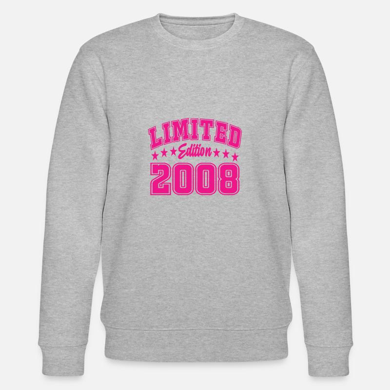Limited Edition 2008 - Stanley/Stella Unisex Bio-Sweatshirt CHANGER  - Grau meliert
