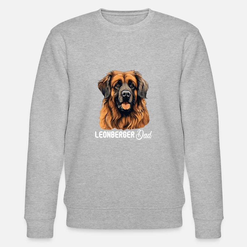 Leonberger - Stanley/Stella Unisex Bio-Sweatshirt CHANGER  - Grau meliert