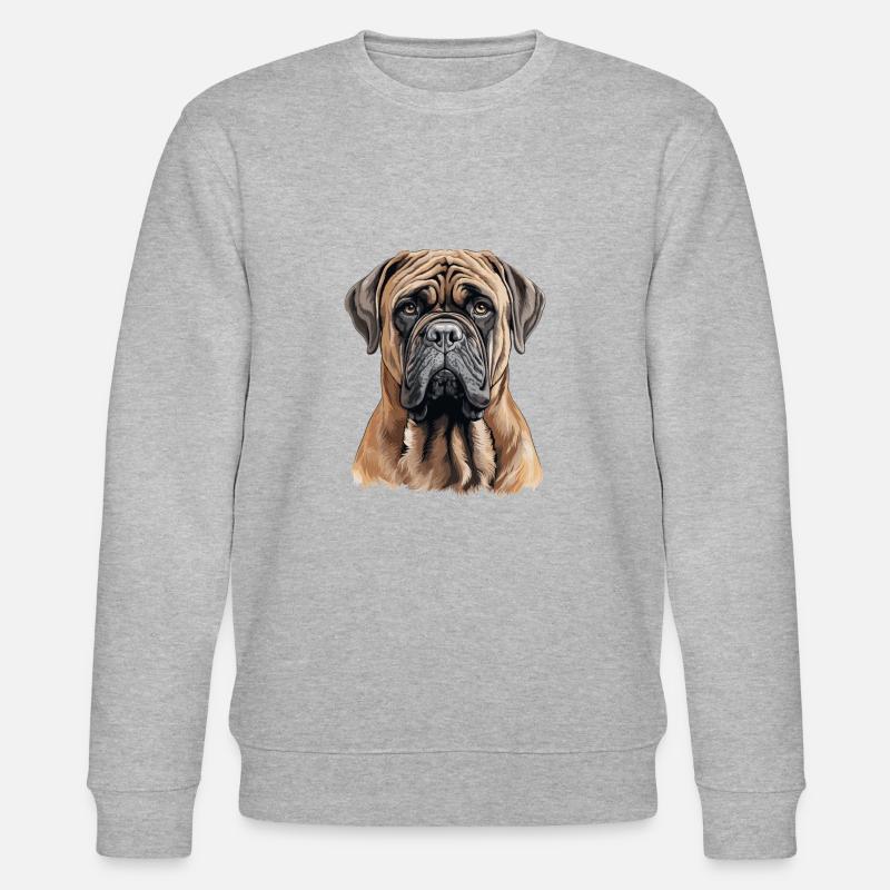 Mastiff - Stanley/Stella Unisex Bio-Sweatshirt CHANGER  - Grau meliert