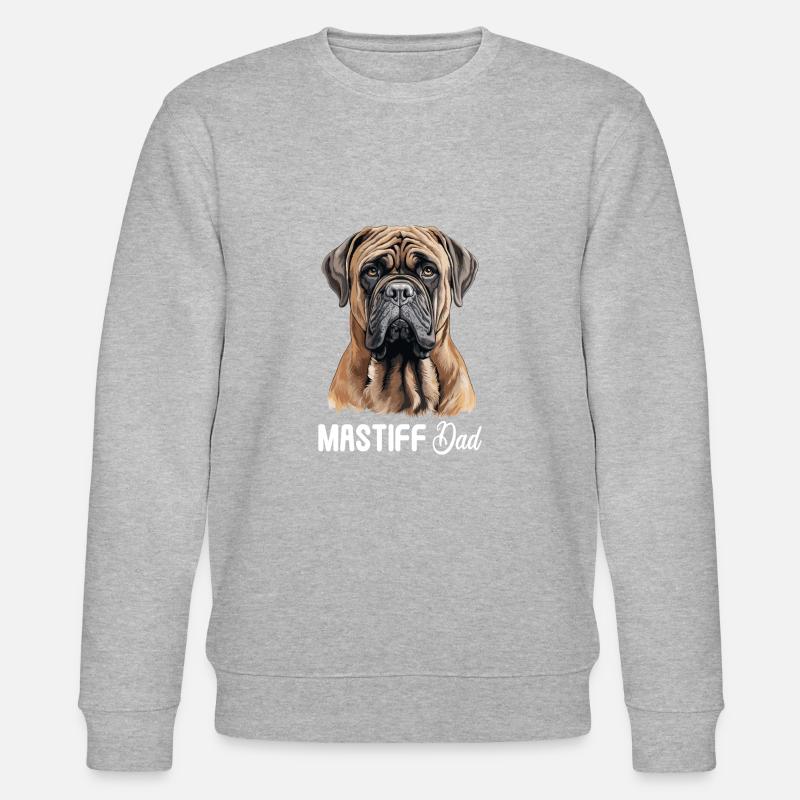 Mastiff - Stanley/Stella Unisex Bio-Sweatshirt CHANGER  - Grau meliert