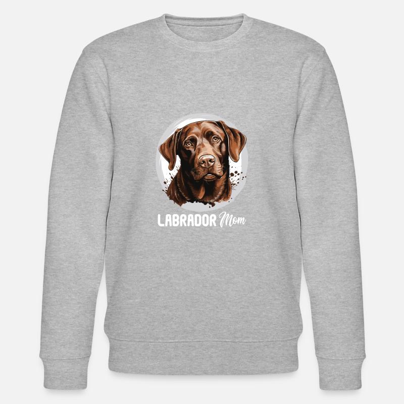 Labrador - Stanley/Stella økologisk unisex-sweatshirt CHANGER - grå meleret