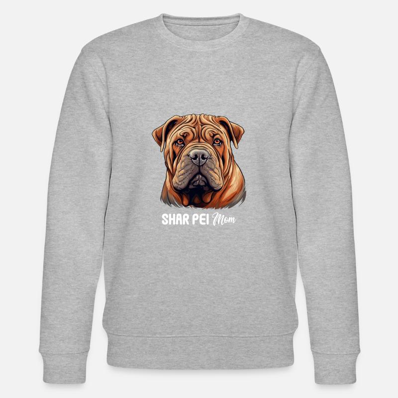 Shar Pei - Sweat bio CHANGER Stanley/Stella Unisexe - gris chiné
