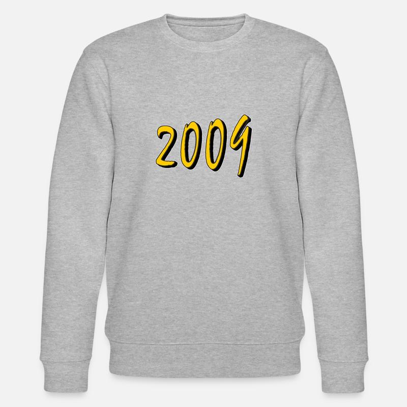 ANNÉE D’ANNIVERSAIRE 2009 - Sweat bio CHANGER Stanley/Stella Unisexe - gris chiné
