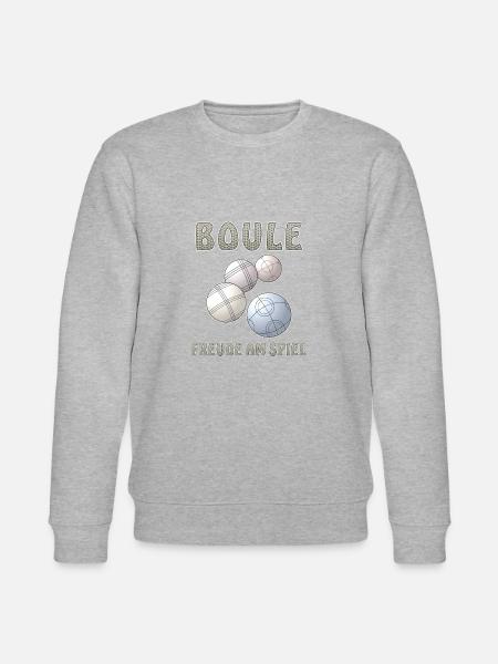 BOULE FREUDE AM SPIEL - Stanley/Stella Unisex Bio-Sweatshirt CHANGER - Grau meliert