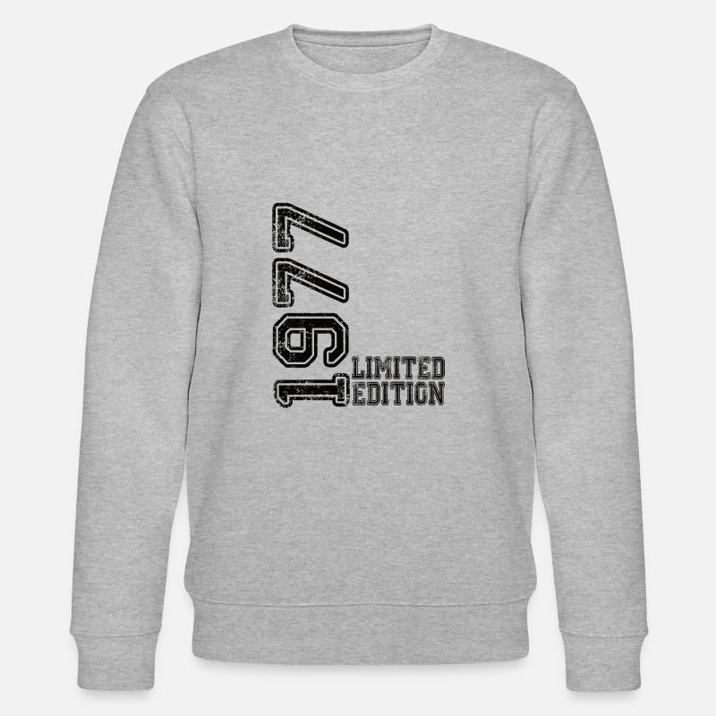 Limited Edition 1977 - Stanley/Stella Unisex Bio-Sweatshirt CHANGER - Grau meliert