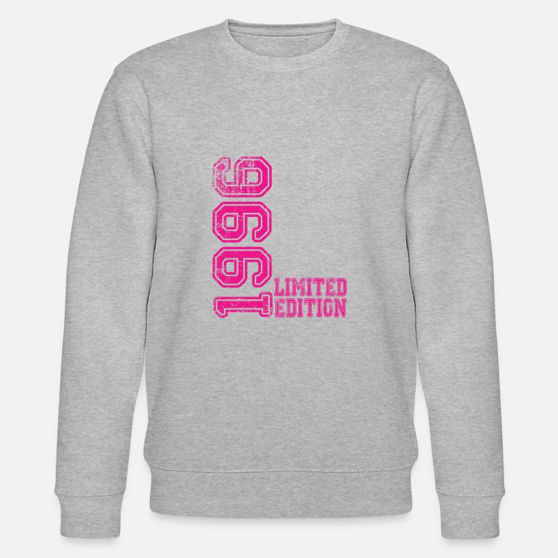 Édition limitée 1996 - Sweat bio CHANGER Stanley/Stella Unisexe - gris chiné