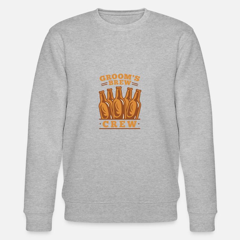 Mariage Brew Bond - Sweat bio CHANGER Stanley/Stella Unisexe - gris chiné