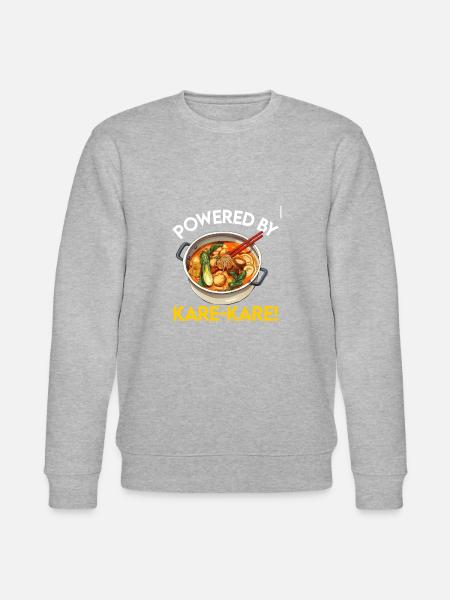 Filippinske Filippinerne Kvinder Mænd Filippinsk mad - Stanley/Stella økologisk unisex-sweatshirt CHANGER - grå meleret