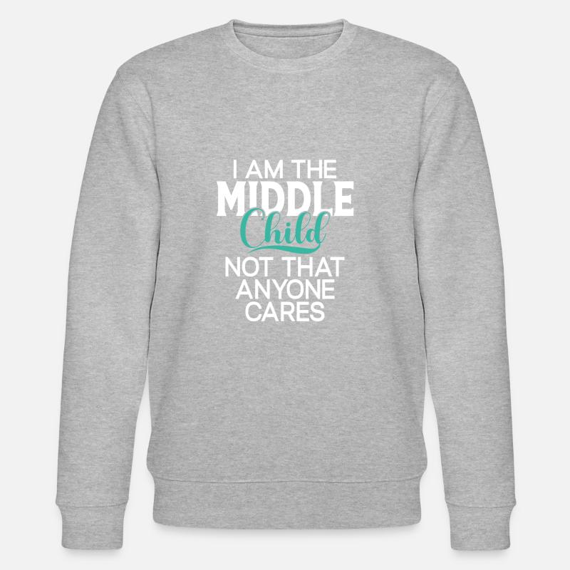 Cadeaux d’enfant du milieu - Sweat bio CHANGER Stanley/Stella Unisexe - gris chiné