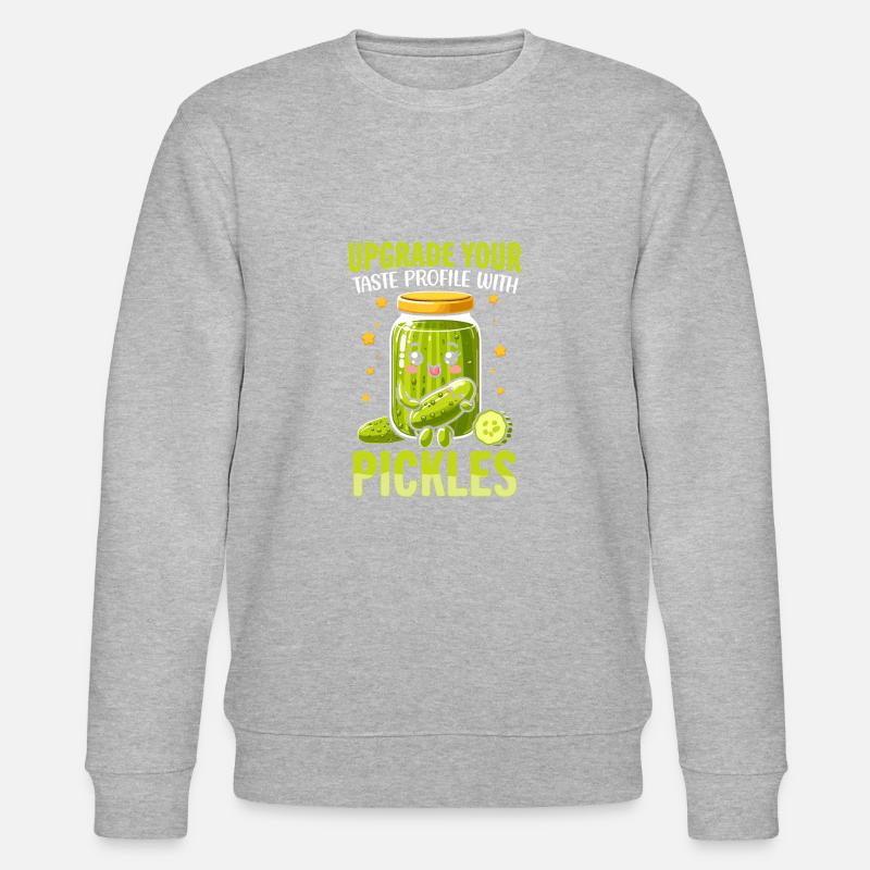 pickles- Gurken Geschenke, Gurken Tshirt - Stanley/Stella Unisex Bio-Sweatshirt CHANGER  - undefined