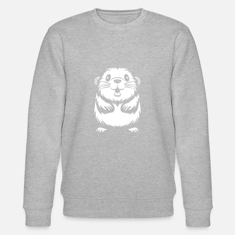 Bébé Marmotte - Sweat bio CHANGER Stanley/Stella Unisexe - gris chiné