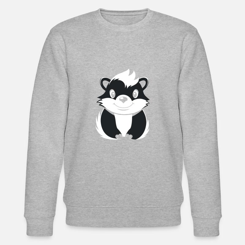 Stinktier - Stanley/Stella Unisex Bio-Sweatshirt CHANGER - Grau meliert