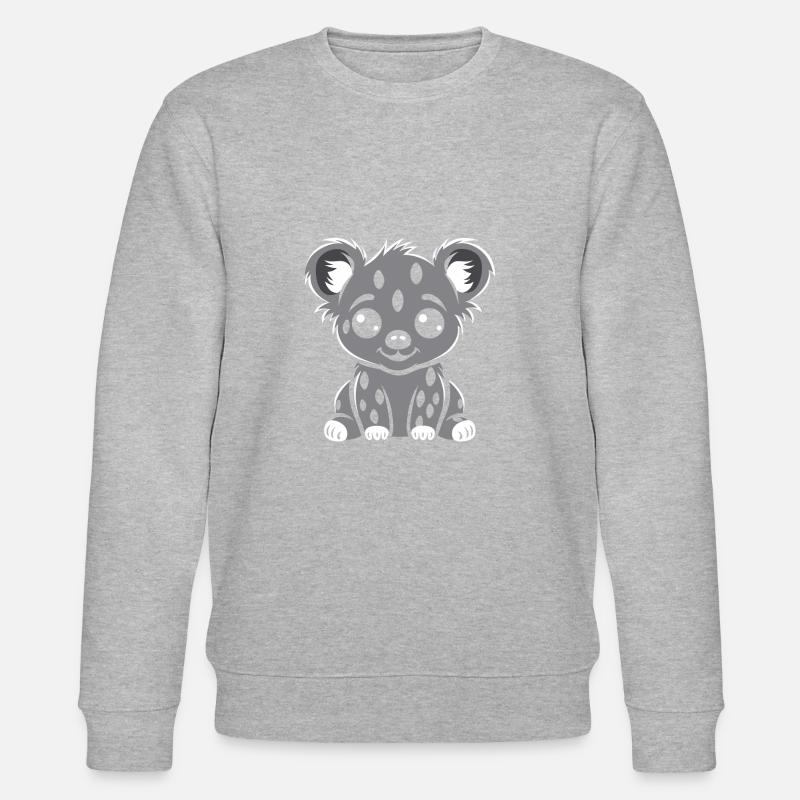 Hyäne - Stanley/Stella Unisex Bio-Sweatshirt CHANGER  - Grau meliert